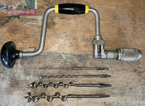 Vintage stanley wheel brace - vintage,