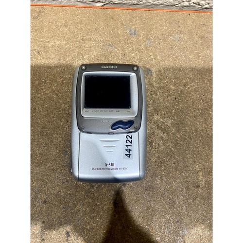 Vintage casio 970d portable - casio, tv-970d