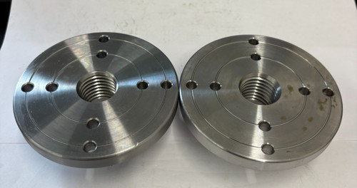 Used wood lathe faceplates - wood,