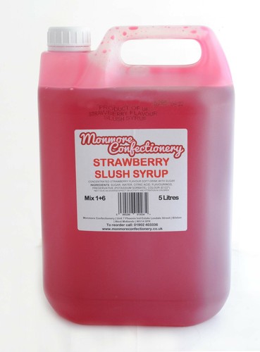 Red strawberry slush - slush, puppie