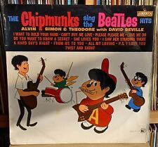 (7) Alvin Simon & Theodore, David Seville - Chipmunks Sing The Beatles Hits LP
