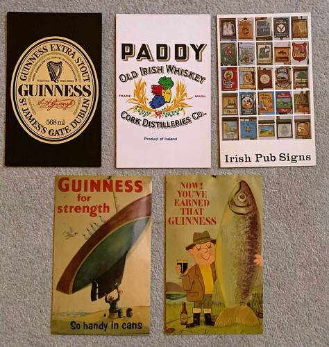 Oversized irish postcards - 5,
