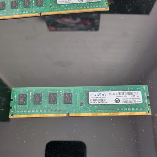 Crucial 4gb ddr3 ram desktop - ddr3,