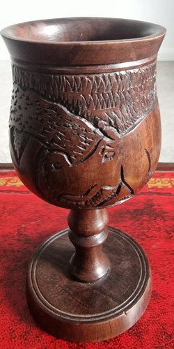 Vintage african hand - african, carved