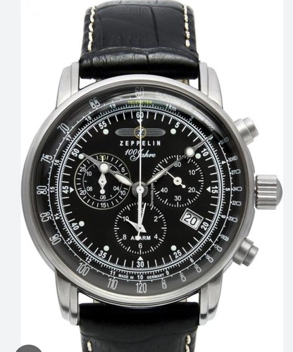 Zeppelin 42mm silver stainless - silver,