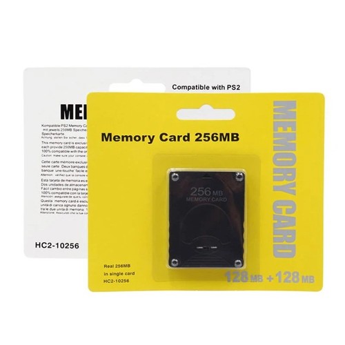 Ps2 memory card 256mb - ps2,