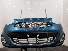 NISSAN MICRA ACENTA MK4 2013-2017 Hatch BLUE RBK Front Bumper OEM Genuine