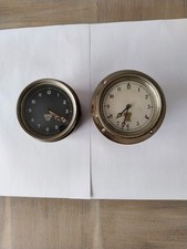 2 vintage smiths car dashboard clock's ticking nicely working.