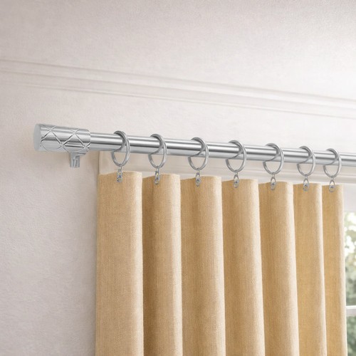 Metal decorative curtain - decorative, pole