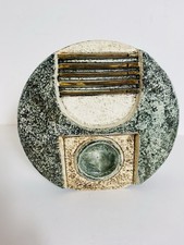 Troika Wheel Vase Signed by