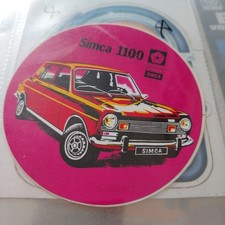 Simca 1100 Sticker Pink With