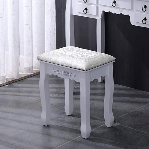 Vintage dressing table stool - table,