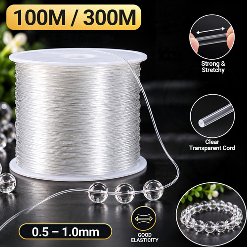 Elastic beading cord 1mm - beading,