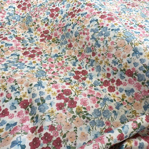 Cotton fabric pretty pink - fabric,