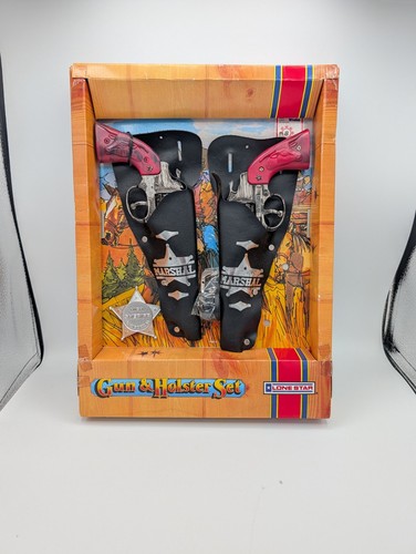 Lone star gun holster set - gun, &