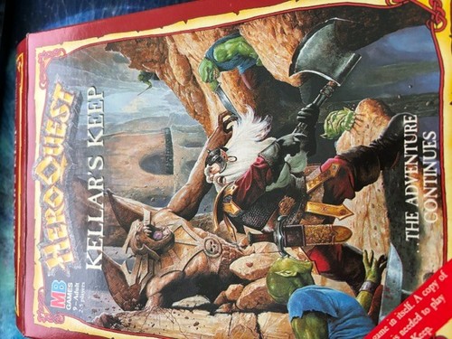 Fantasy board game heroquest - fantasy,