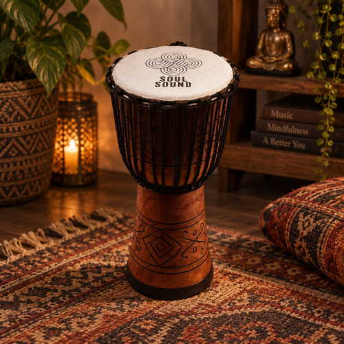 Large djembe drum 50cm soul - djembe,