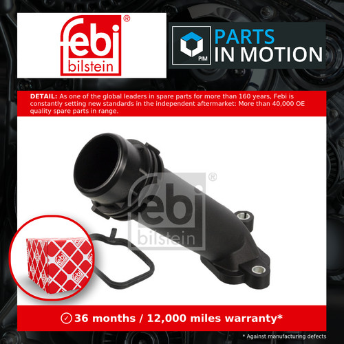 Coolant flange pipe - /,