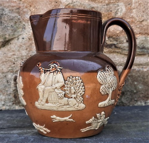 Antique lambeth salt glazed - lambeth,