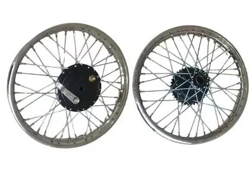 Half width hub - 19"half, front&rear