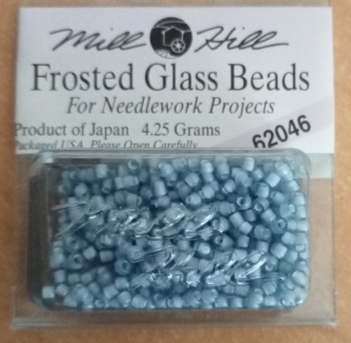 Mill hill frosted glass - glass, beads