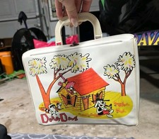 1961 Deputy Dawg Vintage Vinyl Lunch Box by Thermos Rarity 8