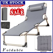 Folding Bed Guest Bed Single bed with Pillow for Spare Temporary Office Nap, New