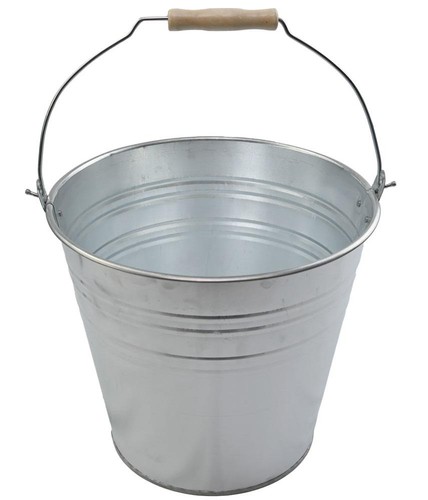 Galvanised bucket heavy duty - bucket,