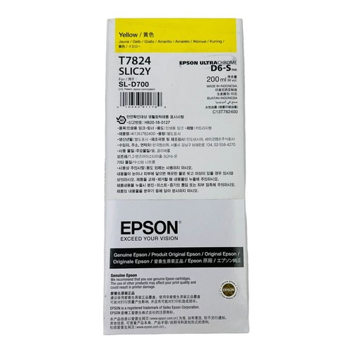 Genuine epson t7824 yellow ink - t7824,