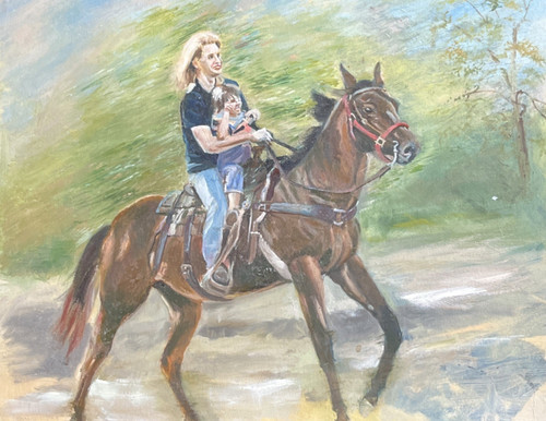 Horse riders original - &,