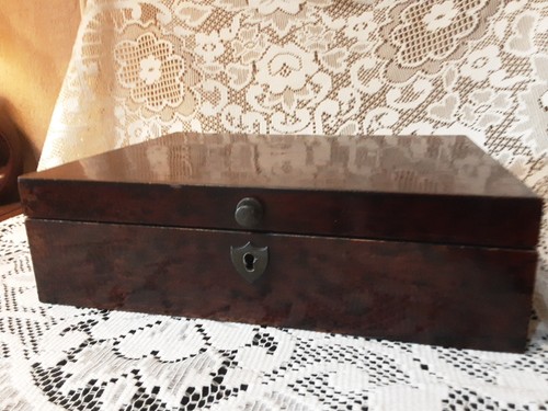 Victorian amboyna burl - victorian,