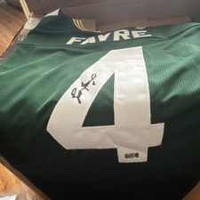 Brett Favre Autographed Green