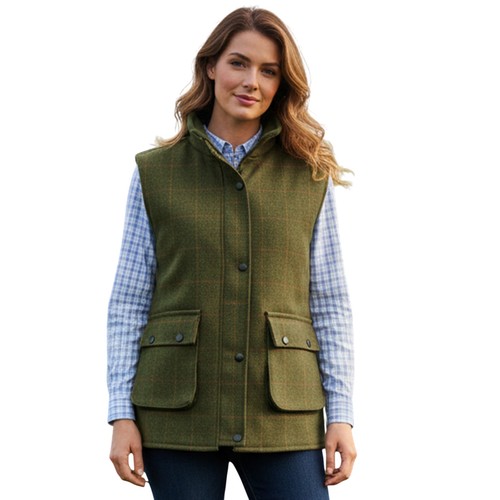 Game ladies dark tweed - dark, gilet