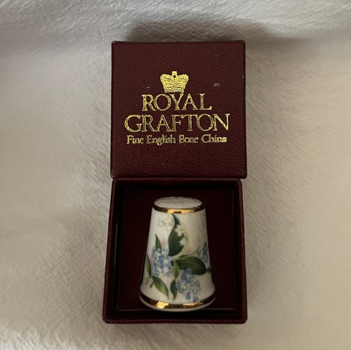 Thimble bone china - thimble, royal