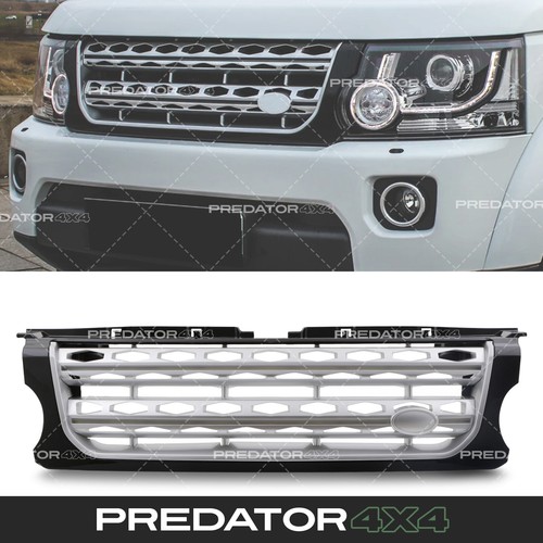 Black silver front - silver, bumper