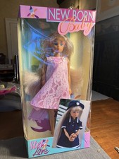 Vintage Simba Steffi Love New Born Baby Pregnant Doll BNIB Barbie Interest