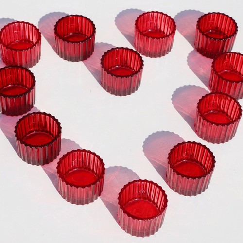 12pcs ribbed red tea - 12pcs,