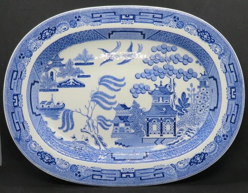 Wedgwood willow pattern - willow,
