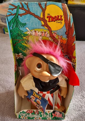 Vintage denmark dam troll - vintage, doll