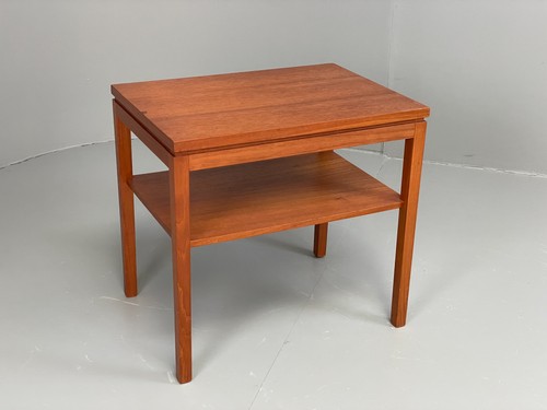 Vintage side table teak 1960s - vintage,