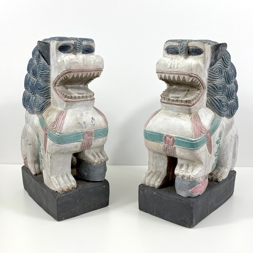 Vintage chinese foo dogs - vintage,