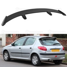 Matte Black Rear 52" Roof Trunk Spoiler Wing Lip For Peugeot 206 CC 207 208