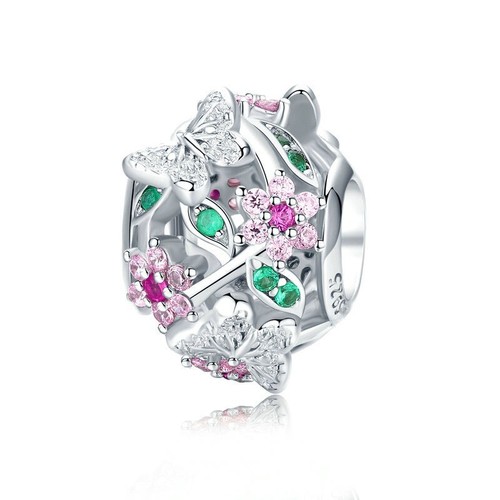 S925 sterling silver round - silver,