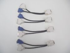 DVI I to DVI D Dual Link and VGA Monitor Splitter Cable x 2
