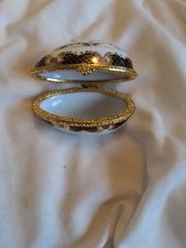 Leonardo collection Egg shaped Trinket box, Jewelry Storage