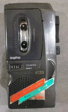 sanyo microcassette recorder Model Trc 570M See Description