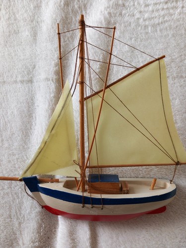 Vintage wooden model sailing - vintage,