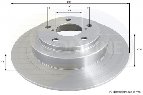 Rear brake discs - discs, braking