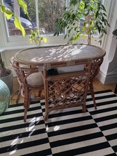 Vintage Mid Century Wicker &