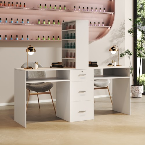 White manicure nail table - nail,